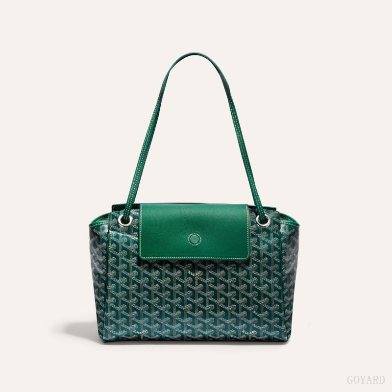 Green Goyard ROUETTE PM BAG | NPRT1172