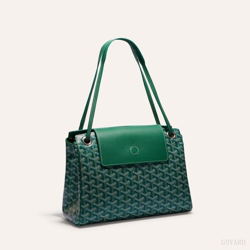 Green Goyard ROUETTE PM BAG | NPRT1172