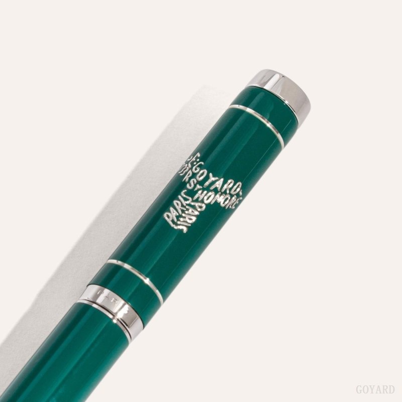 Green Goyard Rollerball Travel Pen | XZVO2136