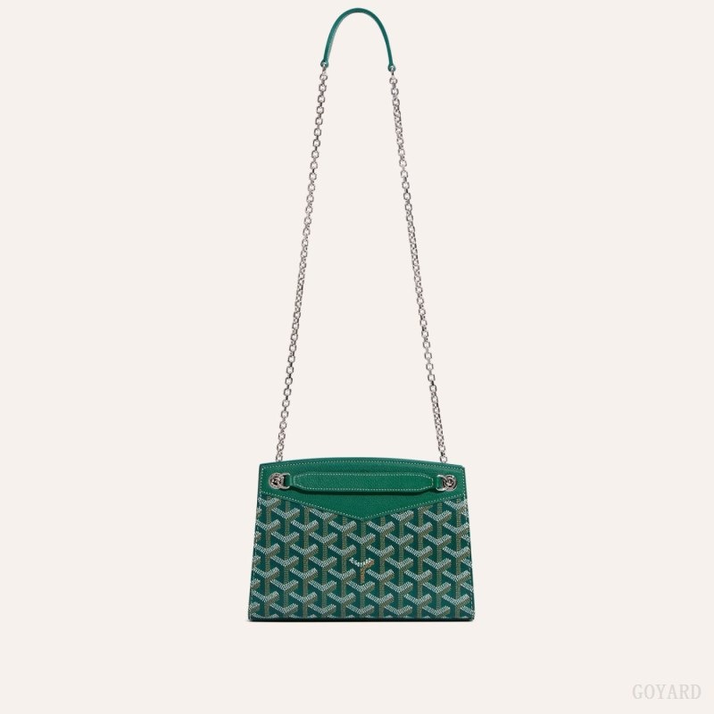 Green Goyard Rouette Structuré Mini Bag | GCSQ3838