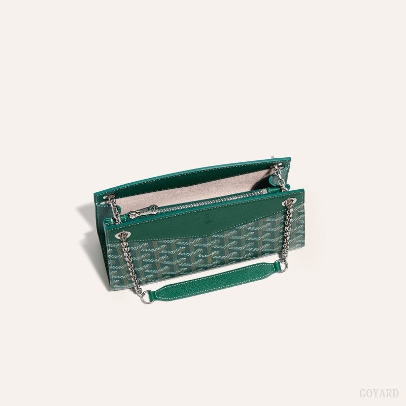 Green Goyard Rouette Structuré Mini Bag | GCSQ3838