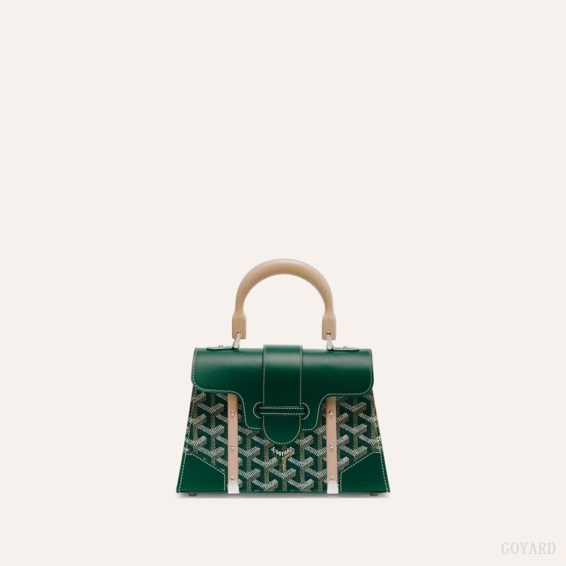 Green Goyard SAÏGON STRUCTURE MINI BAG | IMVA6022