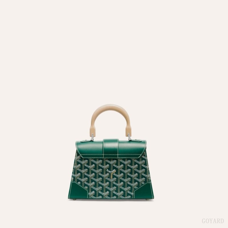 Green Goyard SAÏGON STRUCTURE MINI BAG | IMVA6022