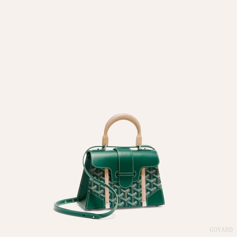 Green Goyard SAÏGON STRUCTURE MINI BAG | IMVA6022