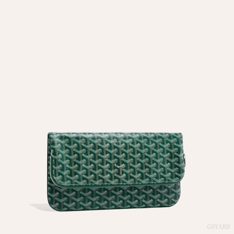 Green Goyard SAINTE-MARIE CLUTCH | BROV3172