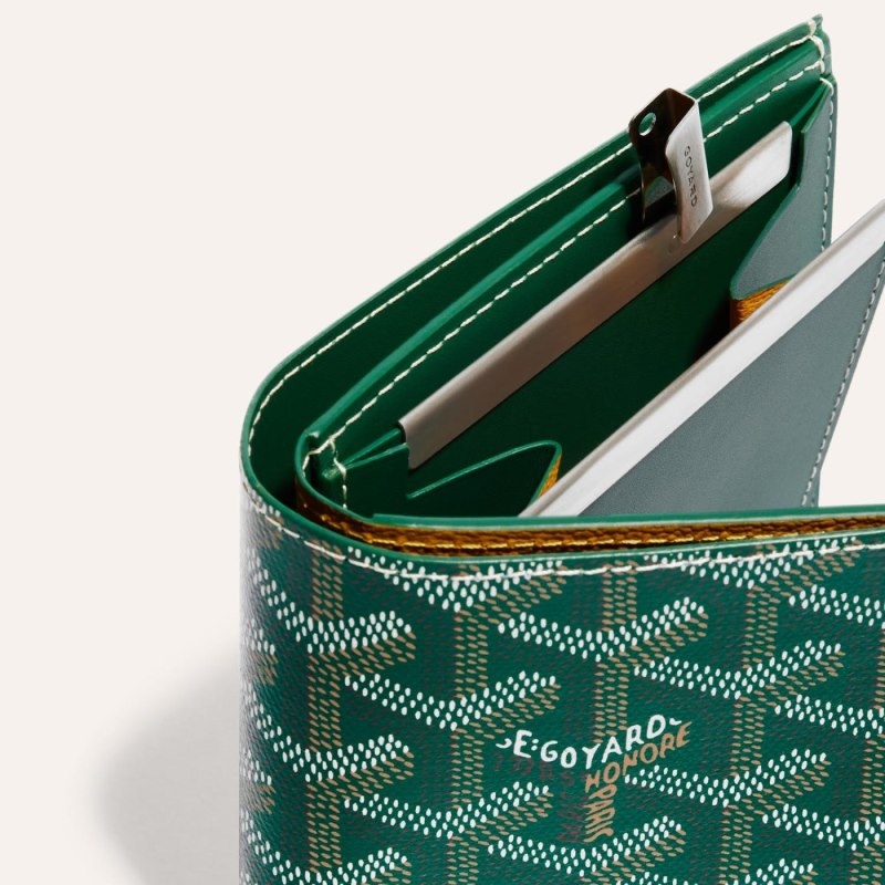 Green Goyard SAINT-FLORENTIN WALLET | DVYS8648