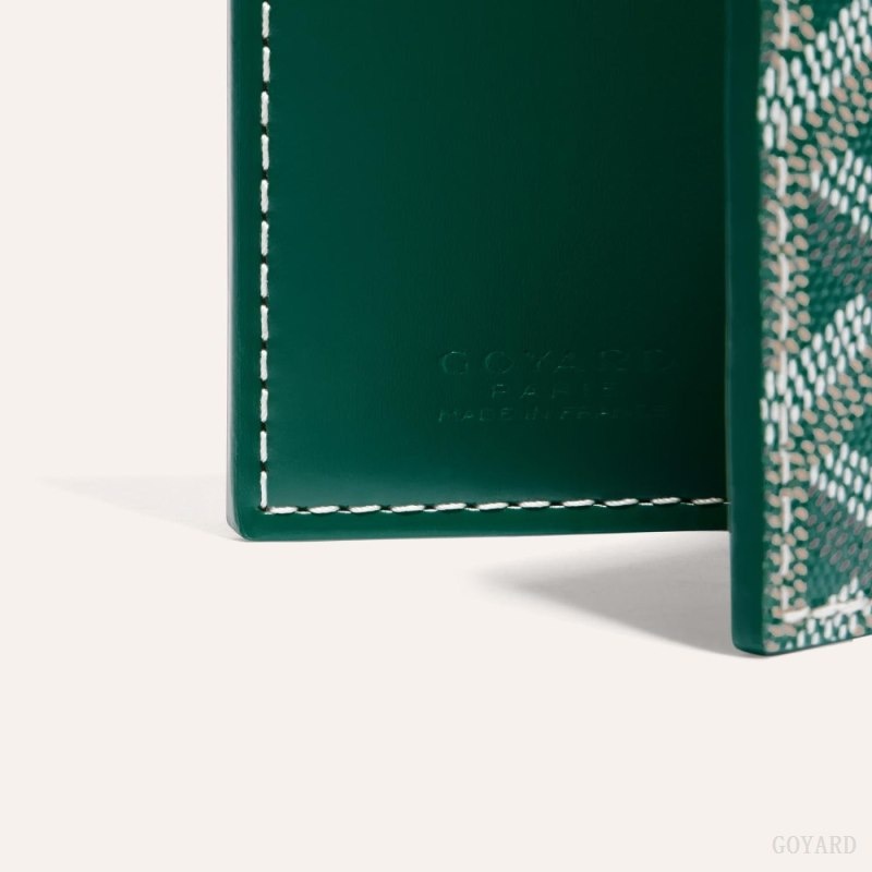 Green Goyard SAINT-MARC CARD WALLET | UKND6911