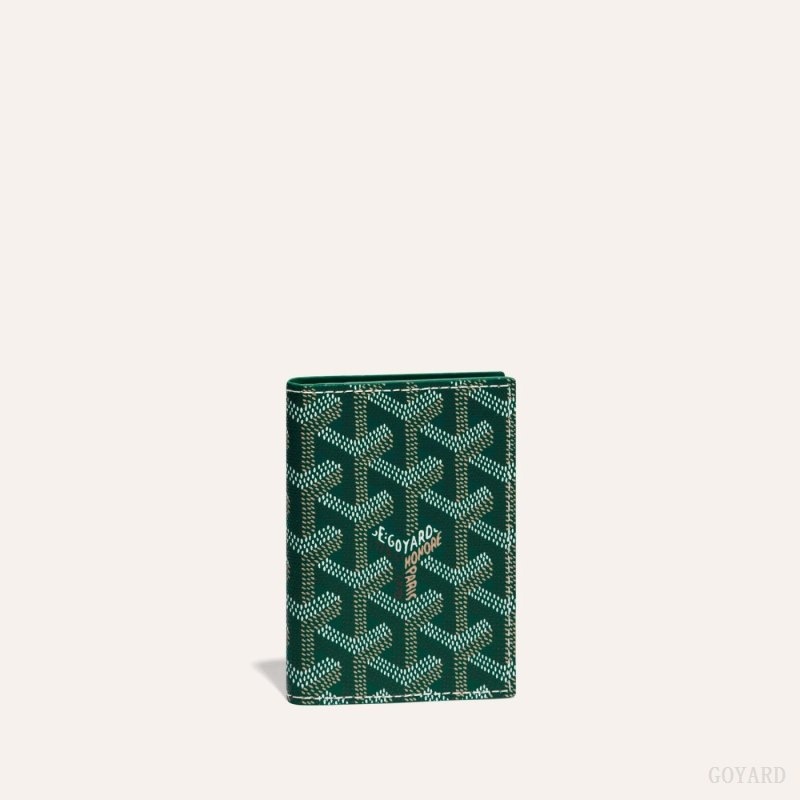 Green Goyard SAINT-MARC CARD WALLET | UKND6911