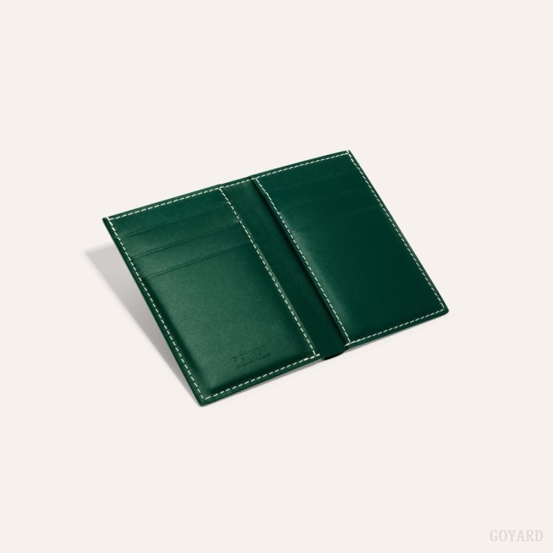 Green Goyard SAINT-PIERRE CARD WALLET | OPHD9066