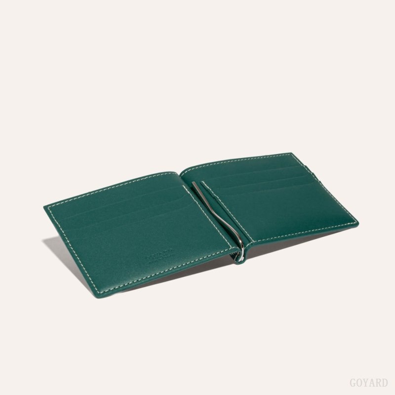 Green Goyard SAINT-THOMAS BILL FOLD | DHIX4596