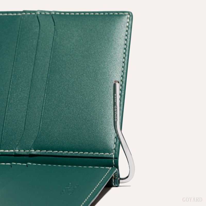 Green Goyard SAINT-THOMAS BILL FOLD | DHIX4596