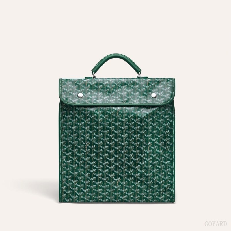 Green Goyard SAINT LEGER BACKPACK | GLYU3761