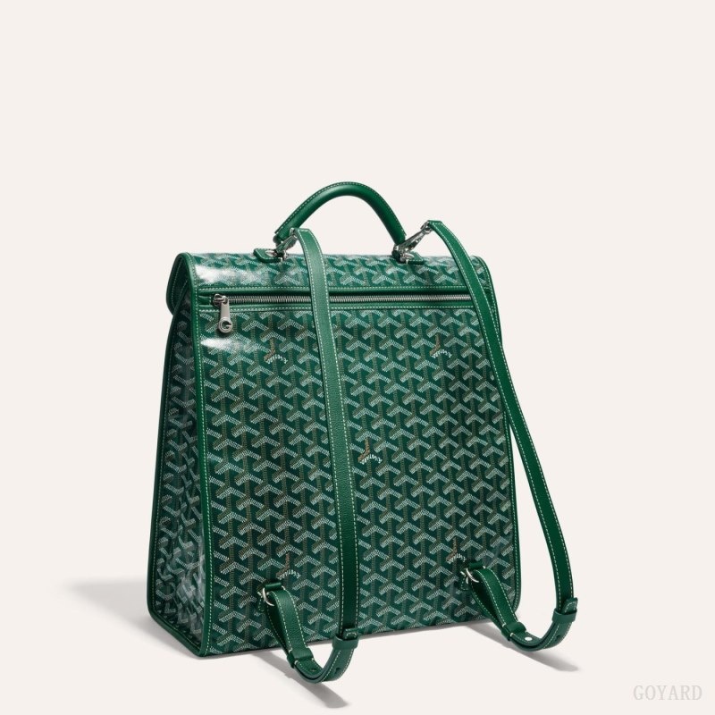 Green Goyard SAINT LEGER BACKPACK | GLYU3761