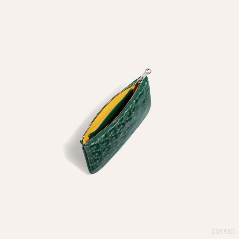 Green Goyard SÉNAT MINI WALLET | UIUR6921