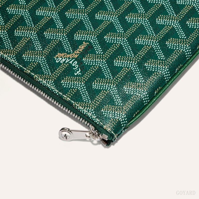 Green Goyard SÉNAT MM POCKET | QFYX3328