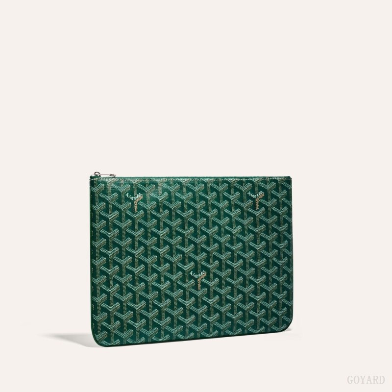 Green Goyard SÉNAT MM POCKET | QFYX3328