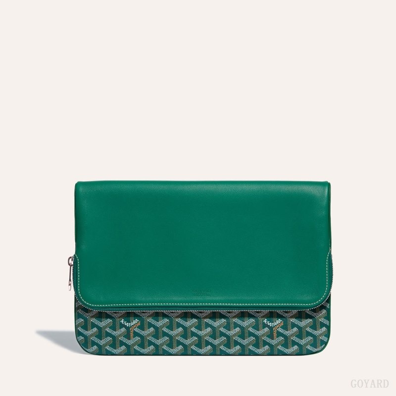 Green Goyard Sainte-Marie GM Clutch | NZPL6572