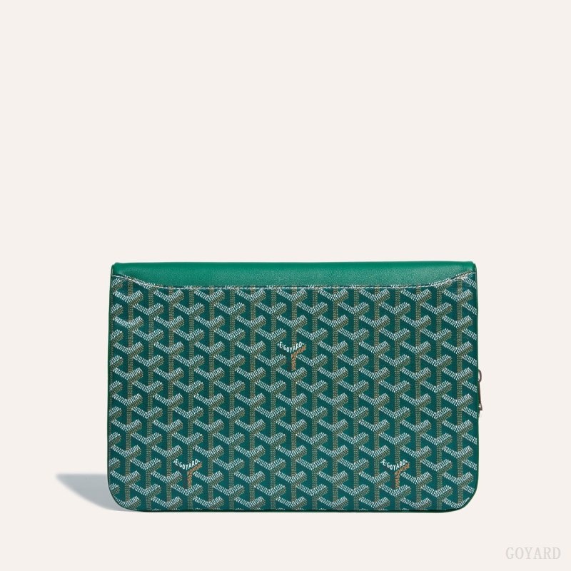 Green Goyard Sainte-Marie GM Clutch | NZPL6572