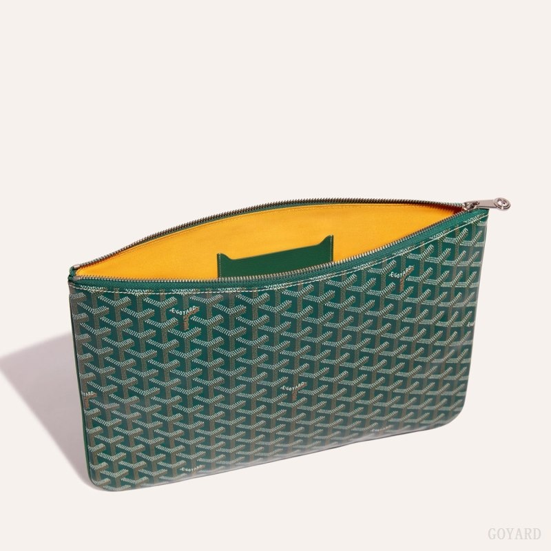 Green Goyard Sénat MGM Pouch | BMDS3704