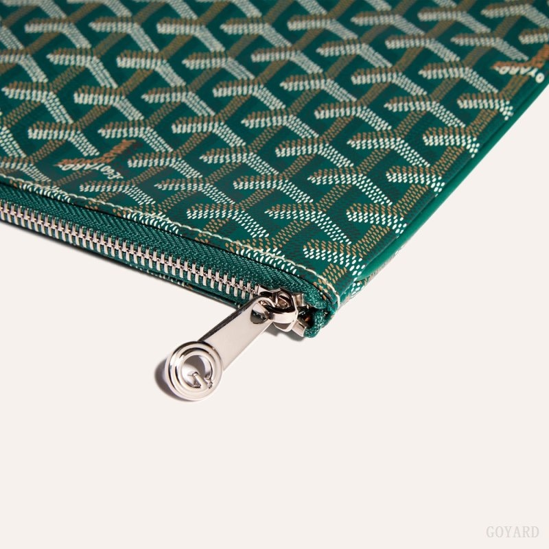 Green Goyard Sénat MGM Pouch | BMDS3704