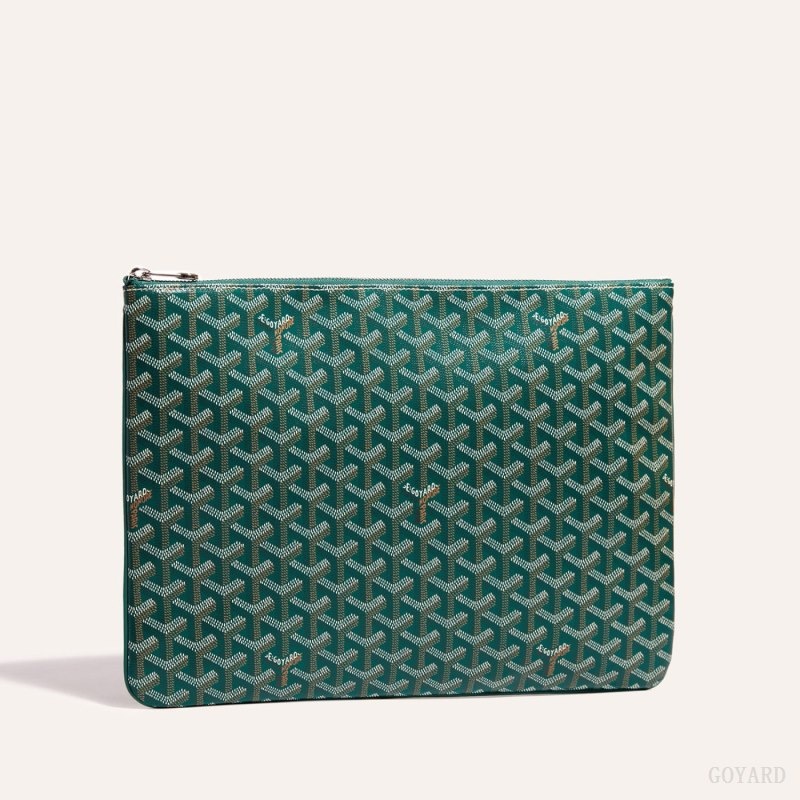 Green Goyard Sénat MGM Pouch | BMDS3704