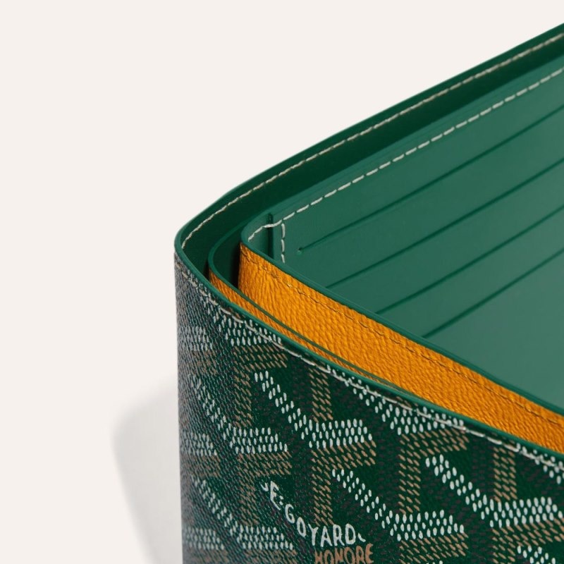 Green Goyard VICTOIRE WALLET | HZGR1971