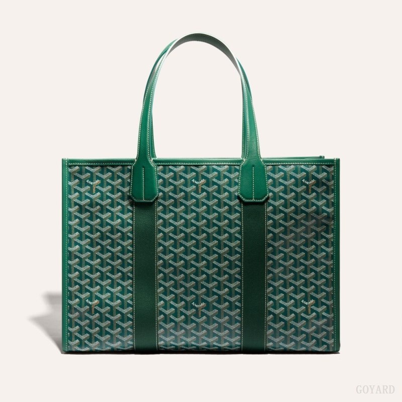 Green Goyard VILLETTE TOTE BAG | LMXS2721