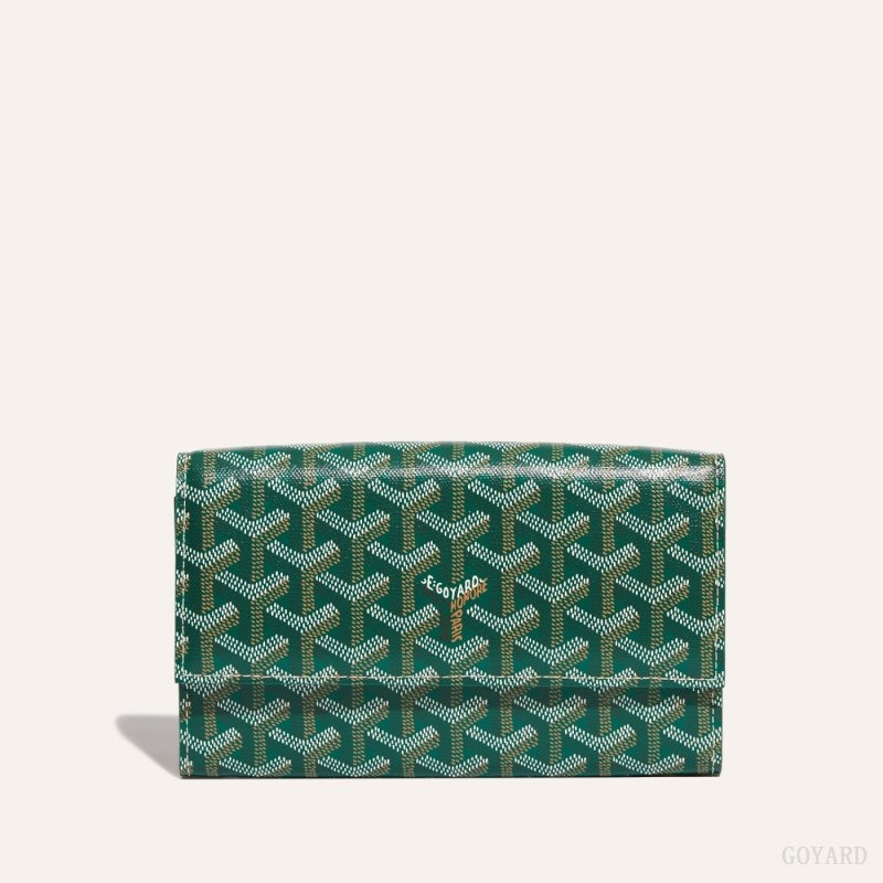 Green Goyard Varenne Continental Wallet | WWMC0069