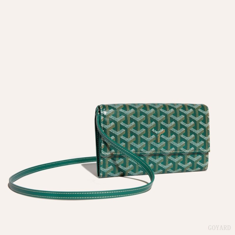 Green Goyard Varenne Continental Wallet | WWMC0069