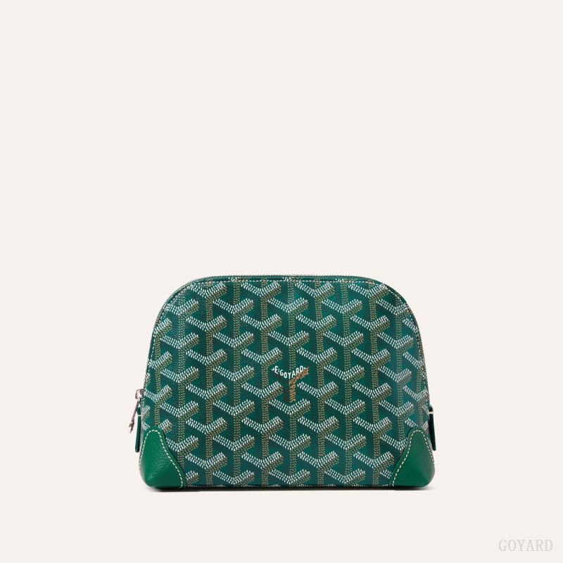 Green Goyard Vendôme Cosmetic Pouch | THVC4498