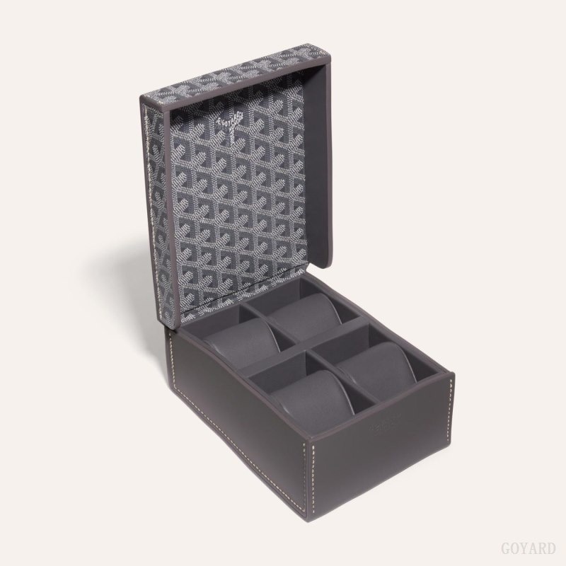 Grey Goyard 4 WATCH CASE | GDUX4265