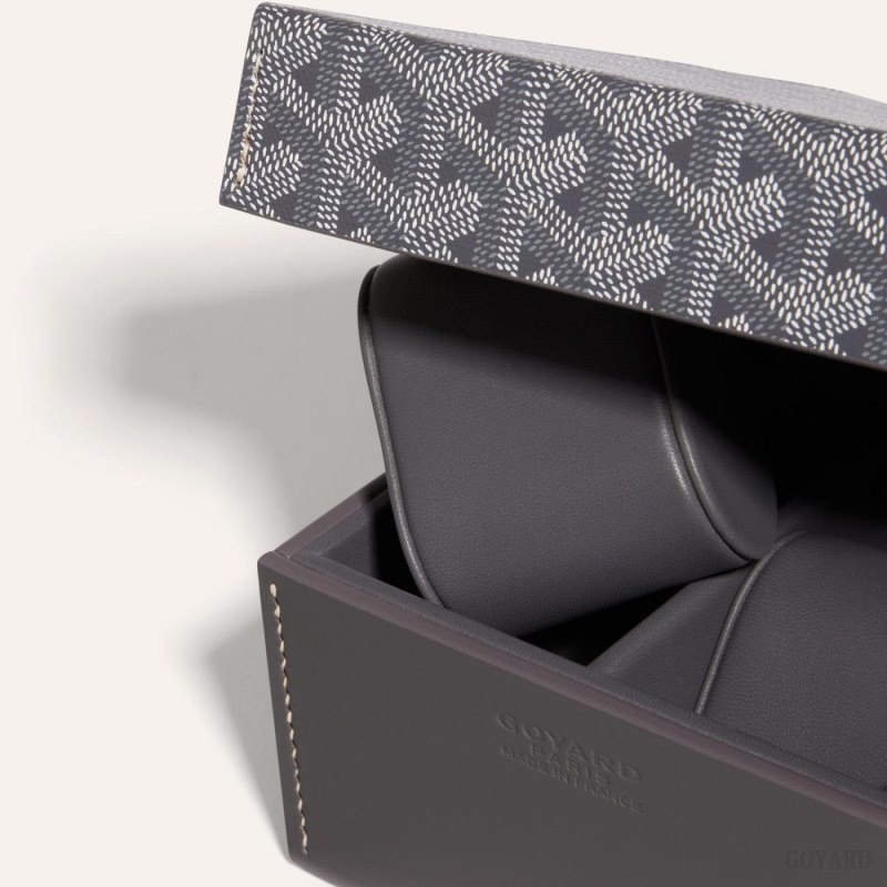 Grey Goyard 4 WATCH CASE | GDUX4265