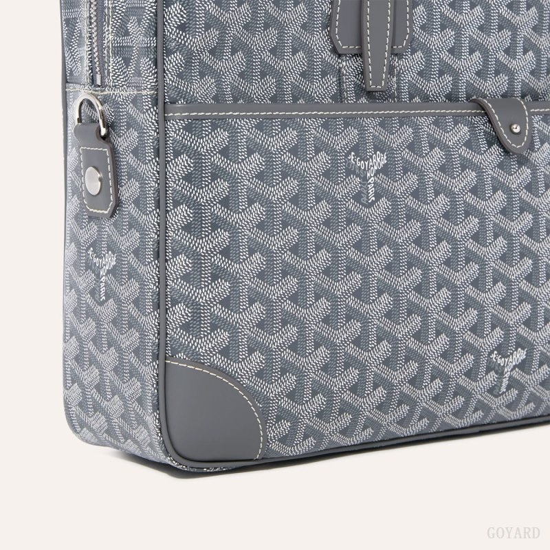 Grey Goyard Ambassade MM Document Case | SMNC8908