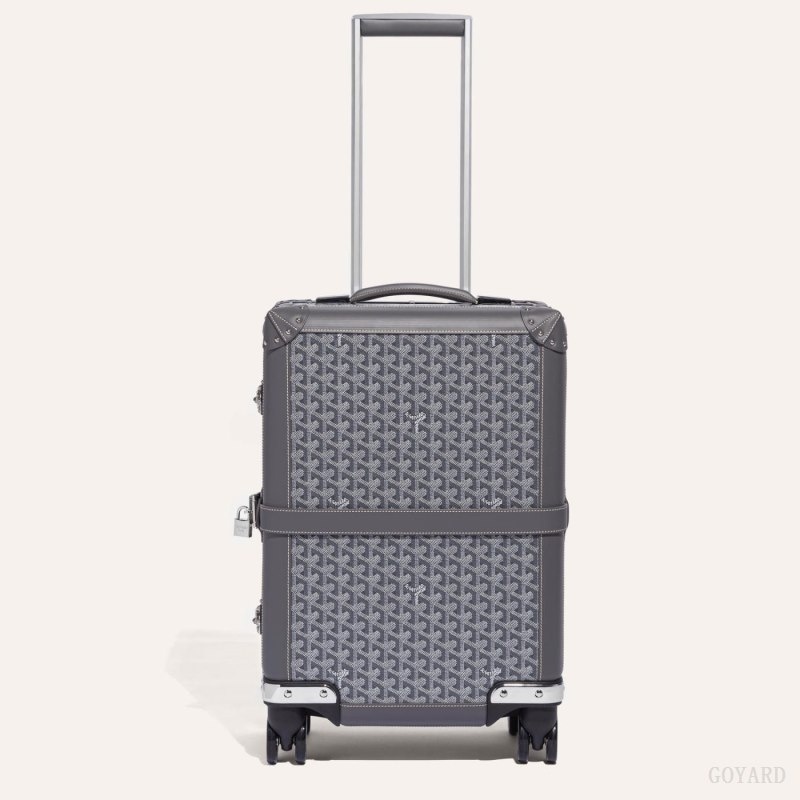 Grey Goyard BOURGET PM TROLLEY CASE | QYDV2383