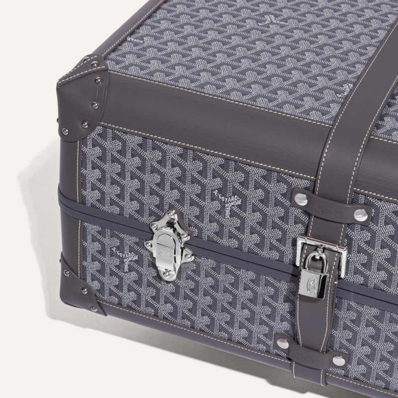 Grey Goyard BOURGET PM TROLLEY CASE | QYDV2383