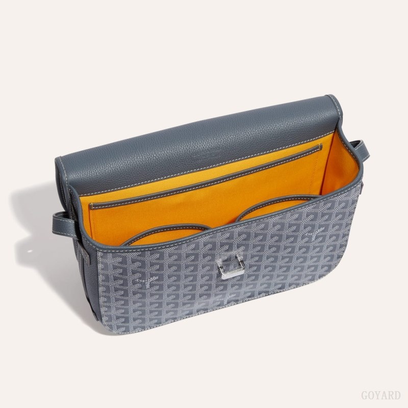 Grey Goyard Belvedere MM Bag | MTLA9494