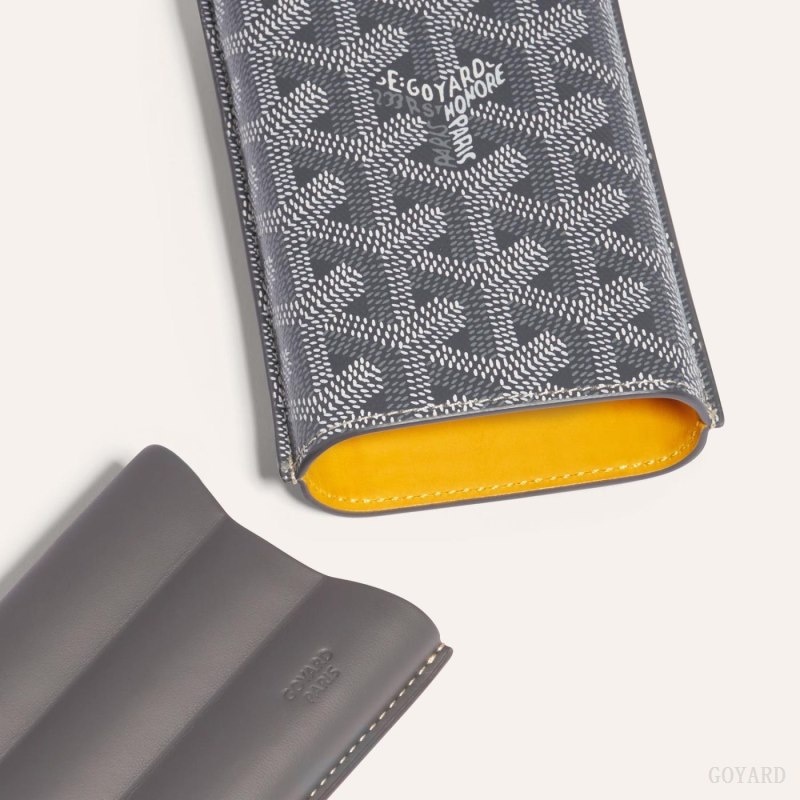 Grey Goyard CHURCHILL 3 CIGAR CASE | KZNW2202