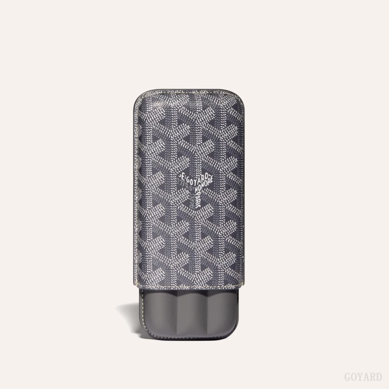 Grey Goyard CHURCHILL 3 CIGAR CASE | KZNW2202