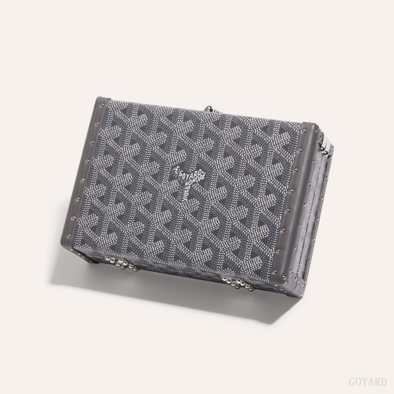 Grey Goyard MINAUDIÈRE TRUNK BAG | AKQA3594