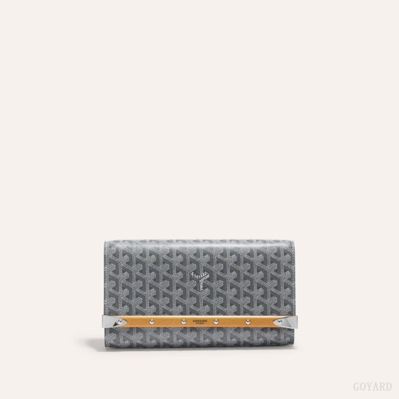 Grey Goyard Monte-Carlo PM Clutch | BRDC6315