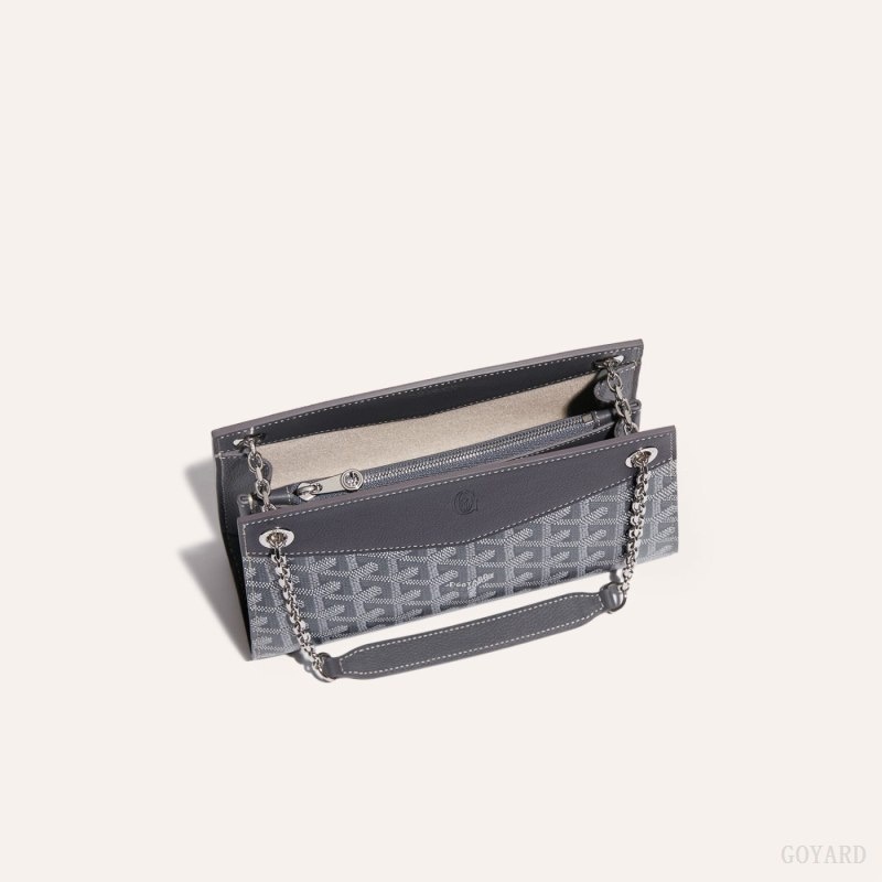 Grey Goyard Rouette Structuré Mini Bag | MFYS0381