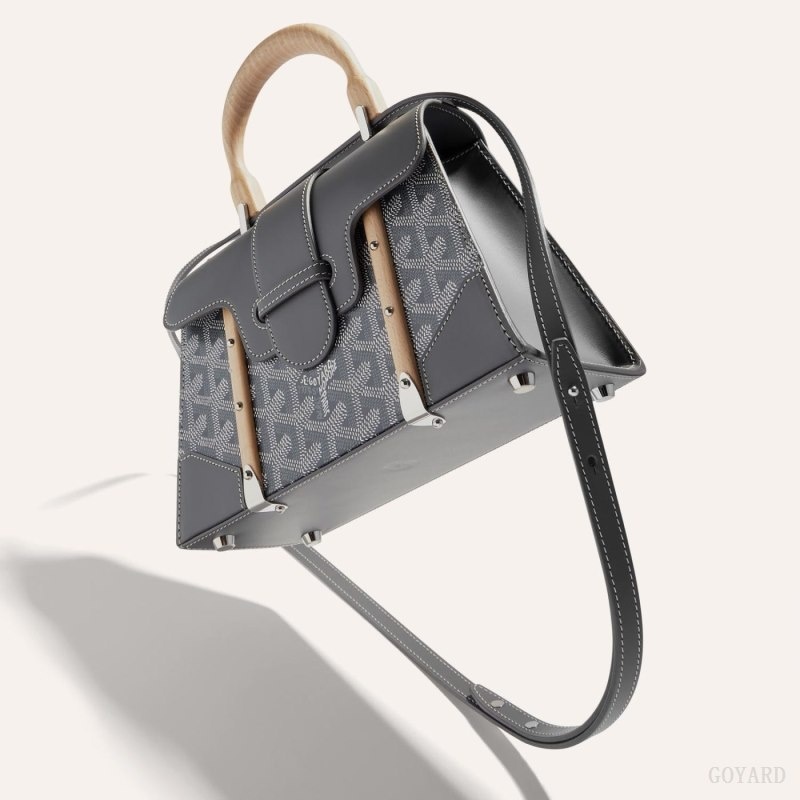 Grey Goyard SAÏGON STRUCTURE MINI BAG | NFTA0901