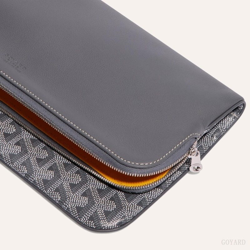 Grey Goyard SAINTE-MARIE CLUTCH | QBCP8617