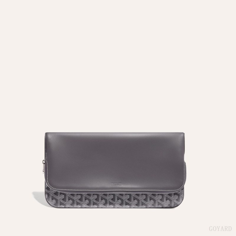 Grey Goyard SAINTE-MARIE CLUTCH | QBCP8617