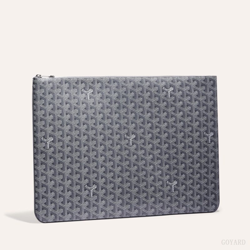 Grey Goyard SENAT GM DOCUMENT CASE | VBJX9794