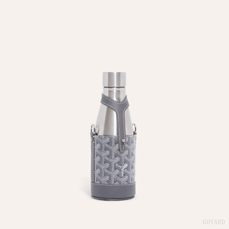 Grey Goyard Yonne PM Case & Flask | LIQQ3128