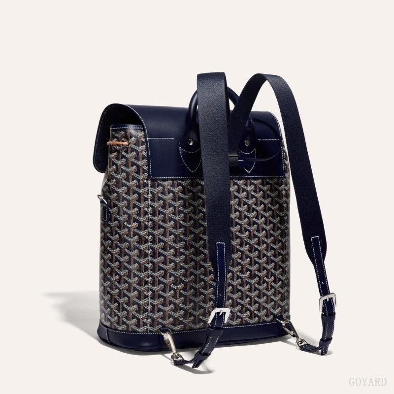 Navy Blue Goyard ALPIN MM BACKPACK | JVQI2525