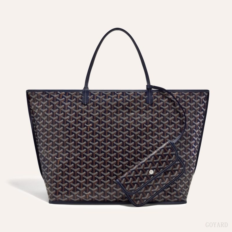 Navy Blue Goyard ANJOU GM BAG | PYPW9157