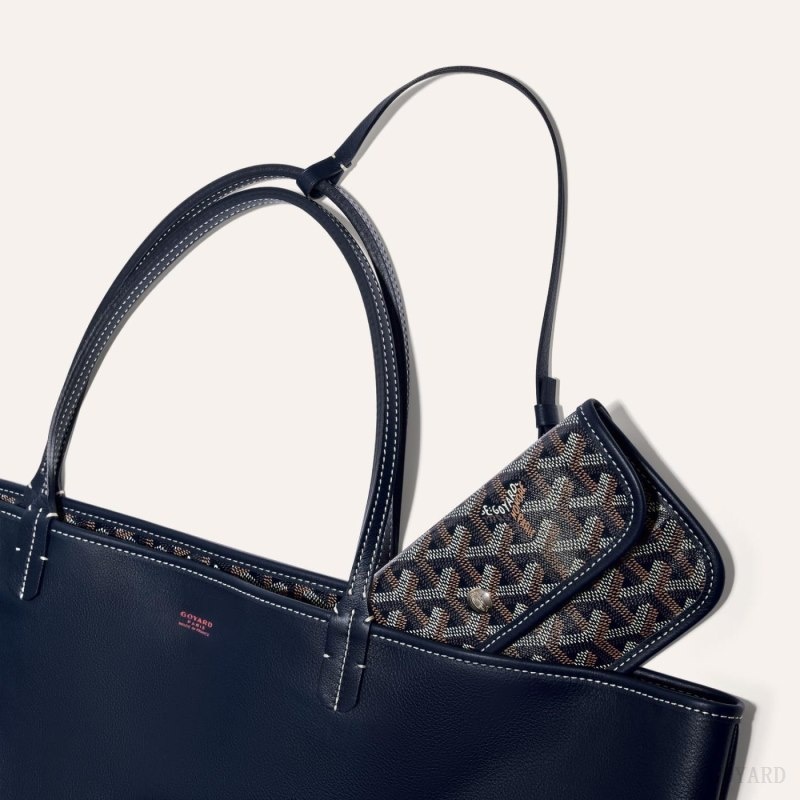 Navy Blue Goyard ANJOU GM BAG | PYPW9157