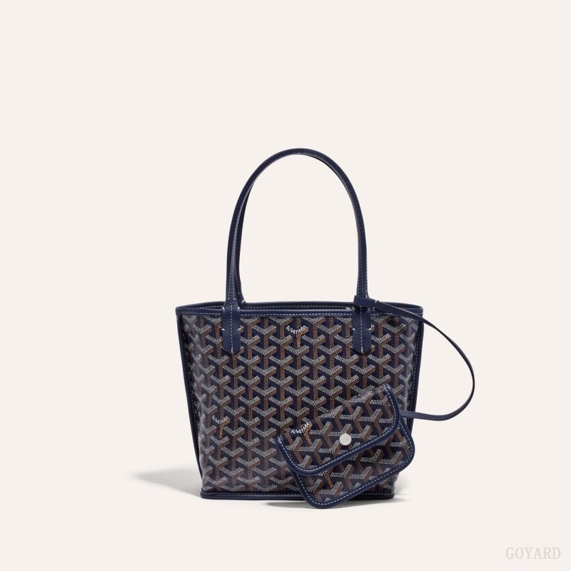 Navy Blue Goyard ANJOU MINI BAG | GAPD3461